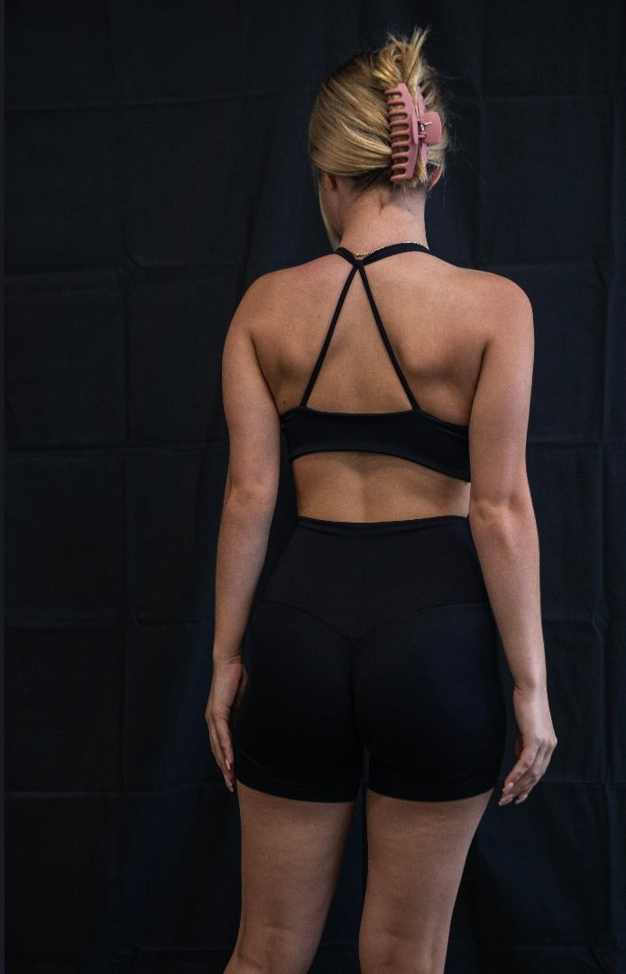 Black FTC Twist Bra