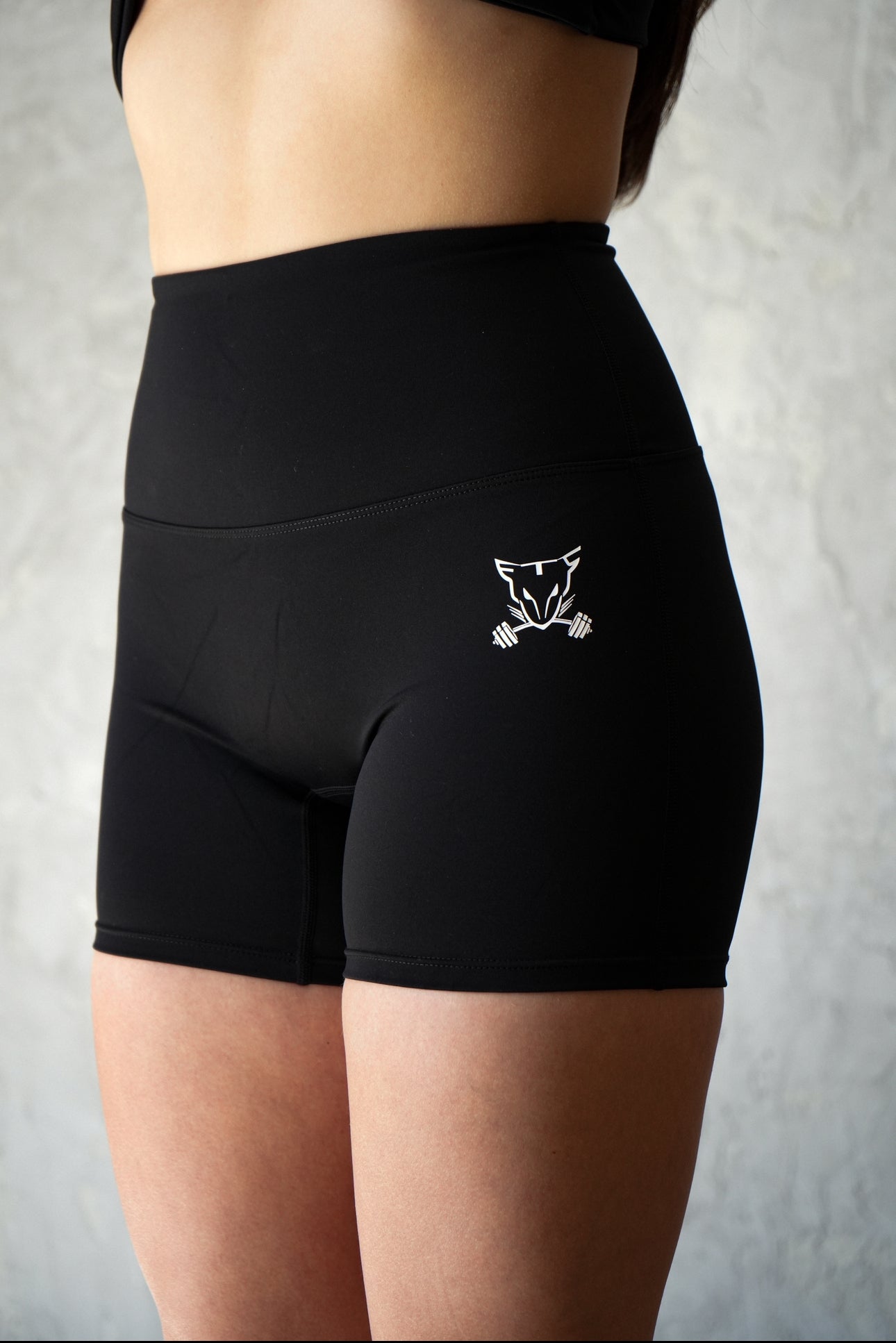 Black FTC Women Shorts