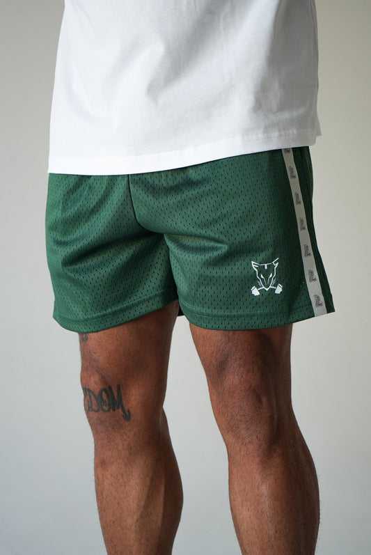 Green Live in the moment shorts
