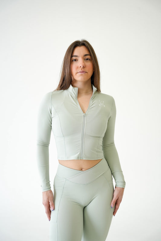 Mint Halo zipup