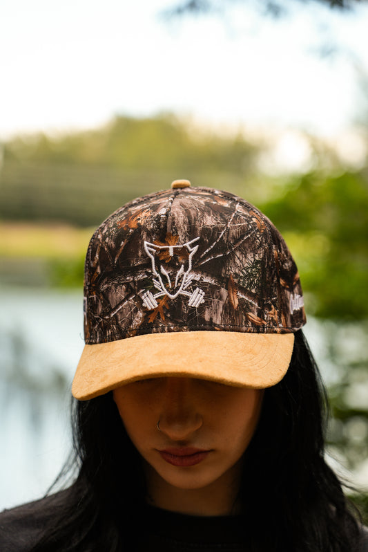 Camo/Cream Suede